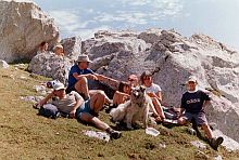 Enjoying the view - Picos de Europa. &copy; Petra Brown